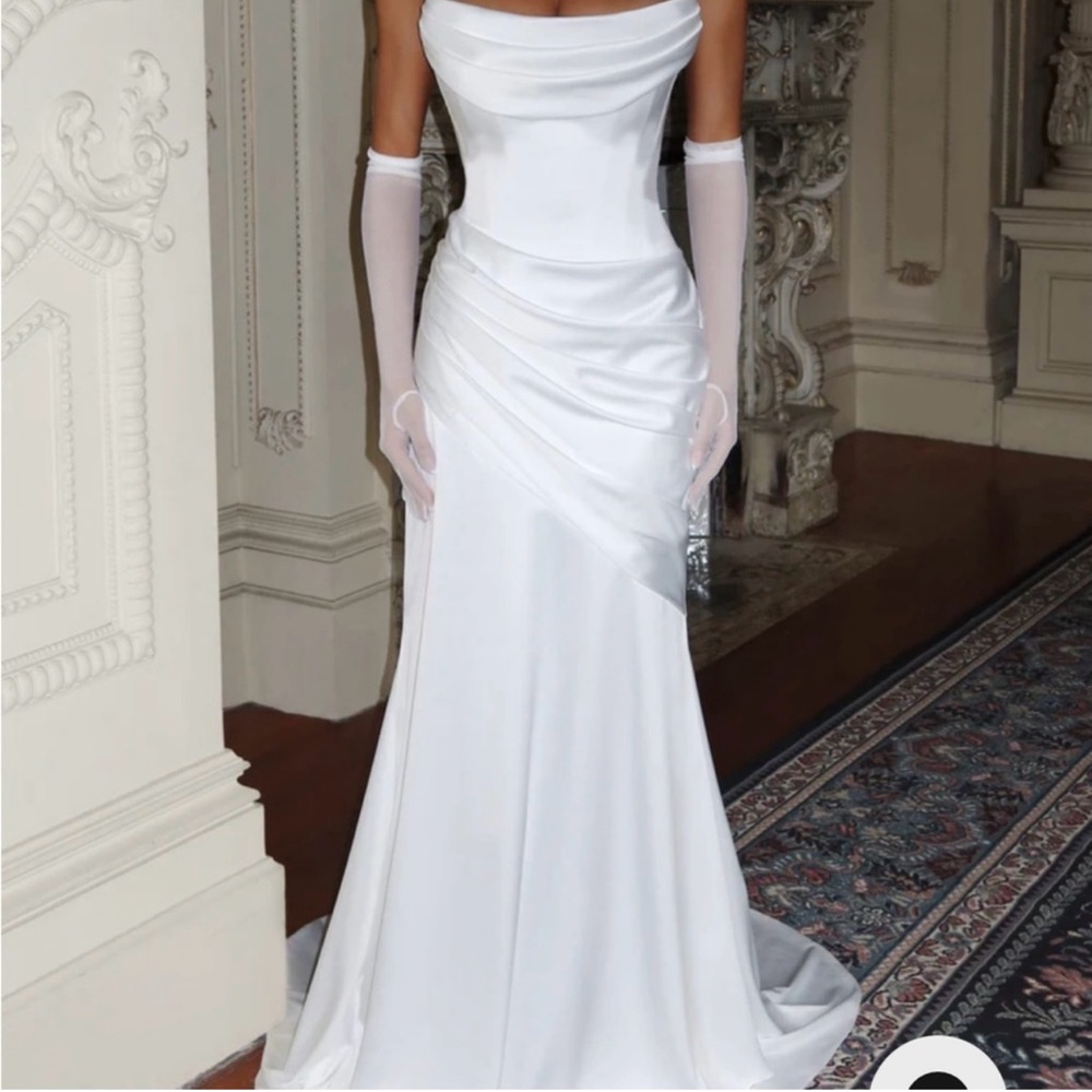 Babyboo Kensington White Gown